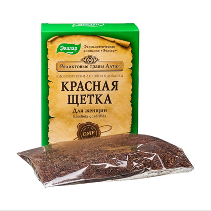 Rhodiola Quadrifida Cut & Sifted Tea by Evalar Altai Siberian Relict Herb 30g