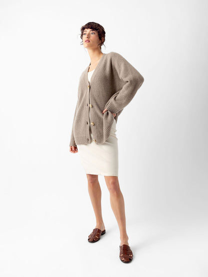 Oversized Sunday Cashmere Cardigan