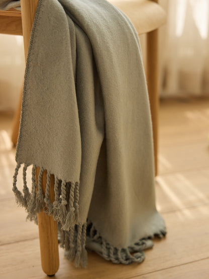 Bamboo Tassel Throw