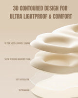 3D Contoured Puffy Cute Could Sleep Eye Mask - Ultra Lightproof and Comfortable