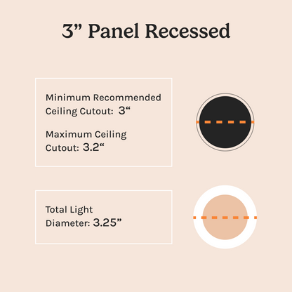 3" Recessed Circadian Light