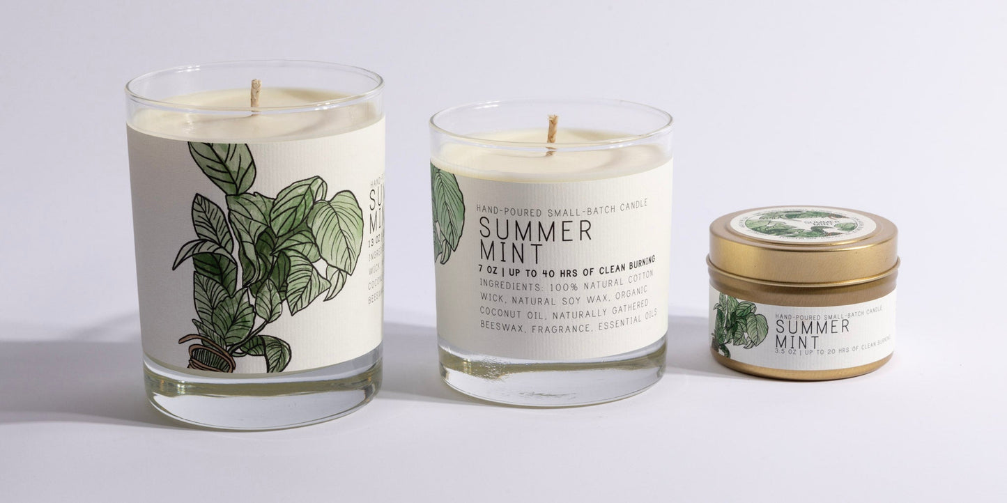 Summer Mint - Just Bee Candles