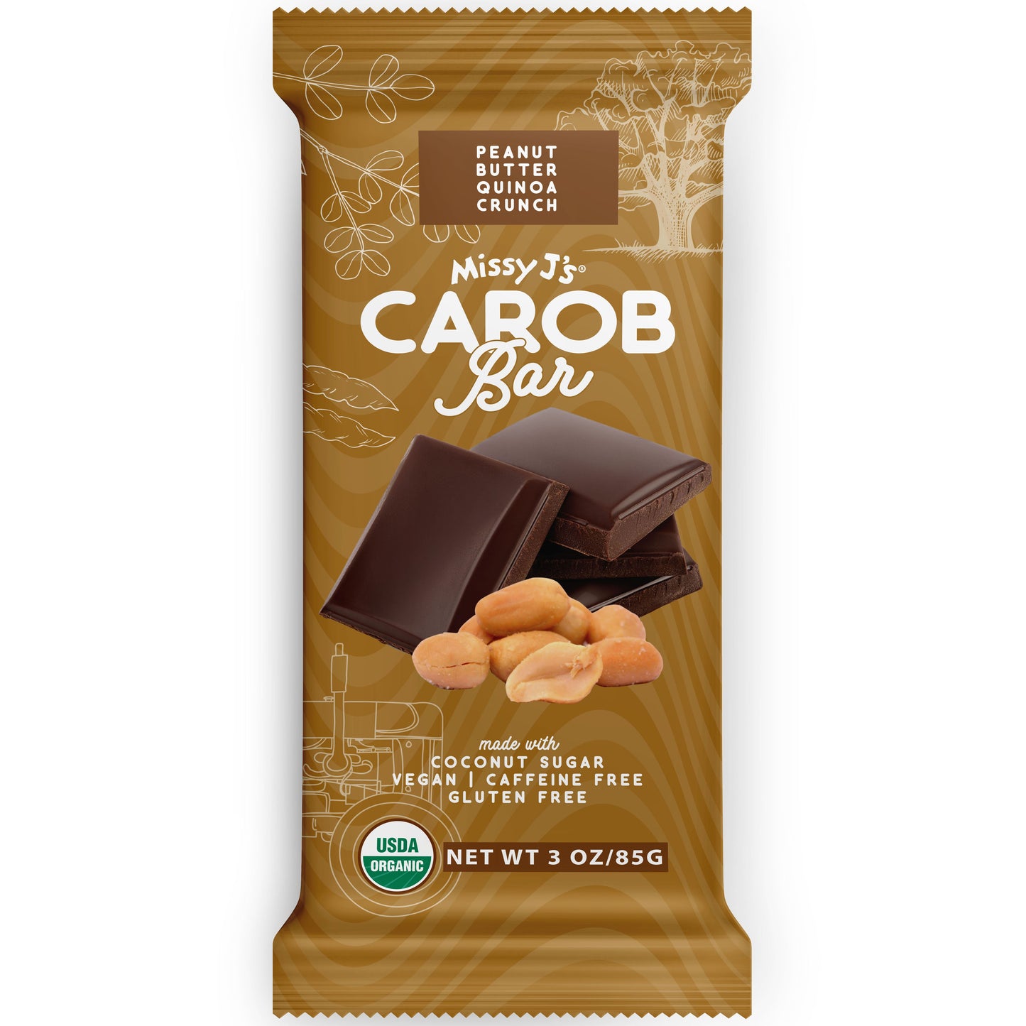 Missy J's Organic Carob Peanut Lovers Sampler pack-9 products