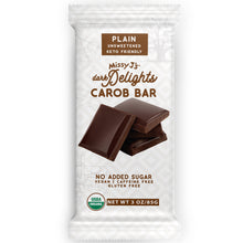 Missy J's Organic 3pk Carob Dark Delights Unsweetened Sampler Candy Bar