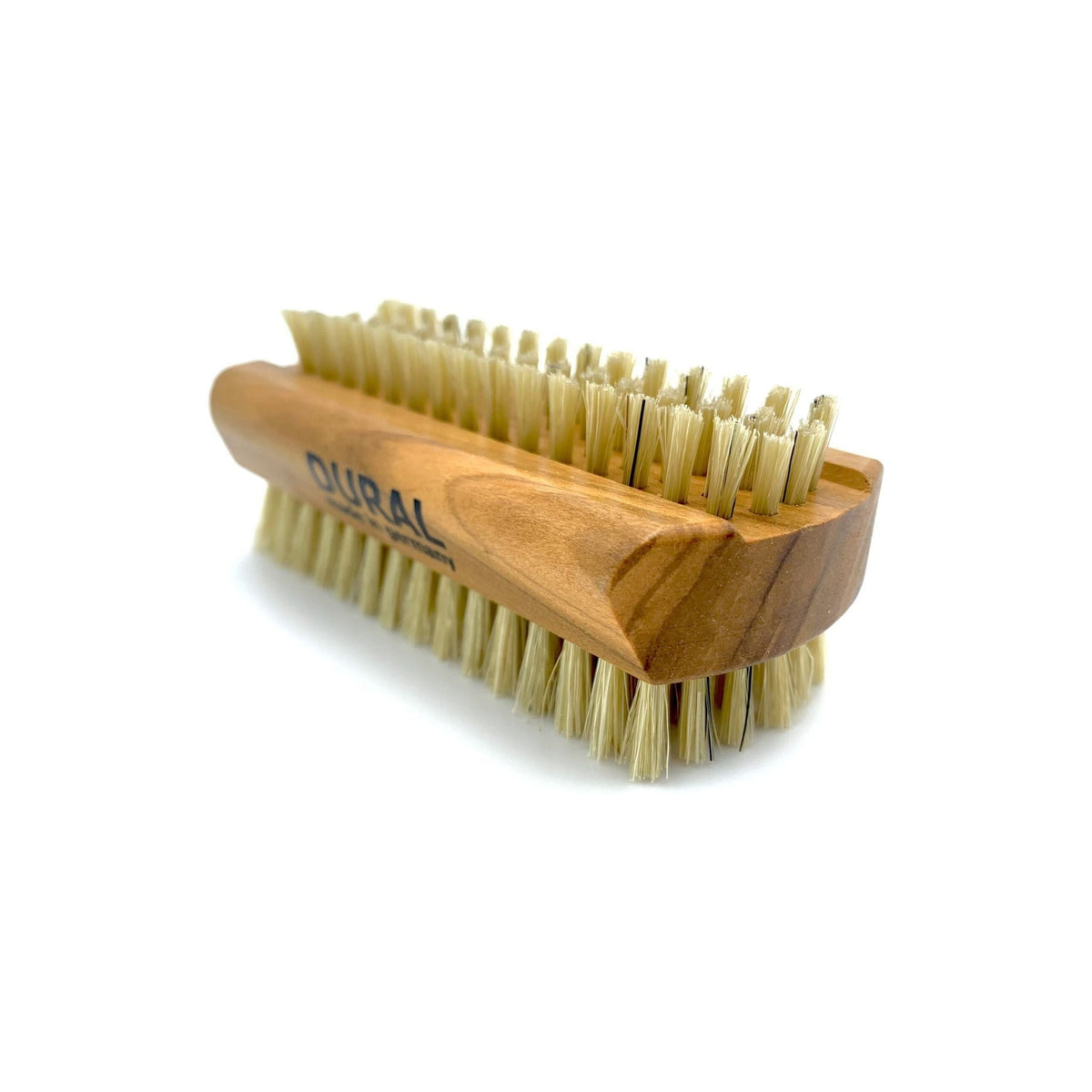 Dural Hand & Nail Brush Pure Natural Bristles Olive Wood