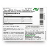 Mountain Calcium with Vitamins D3 + K2 and Shilajit - 80 Tablets | Evalar