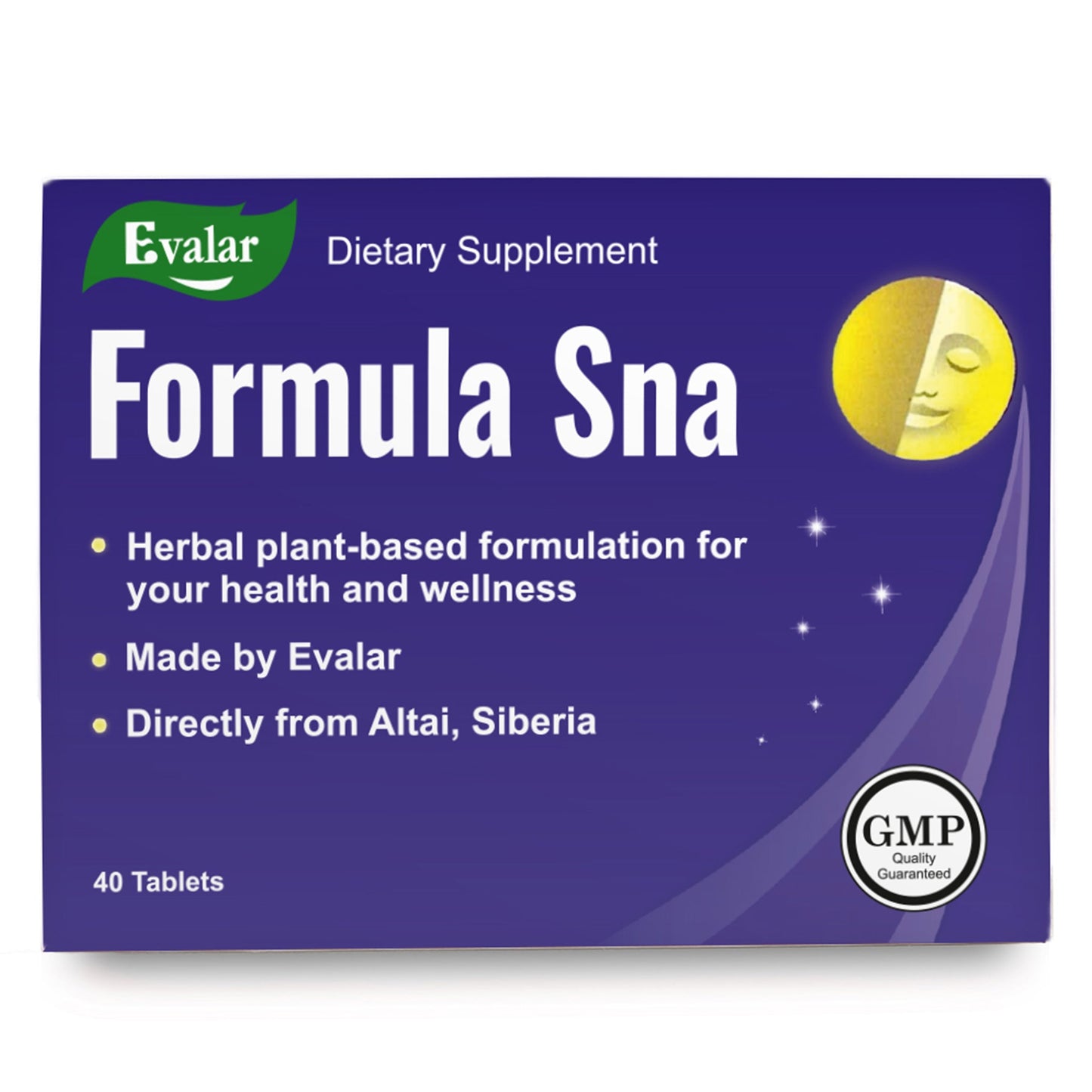 Siberian Herbs Vitamins by Evalar Formula 40 Tabs
