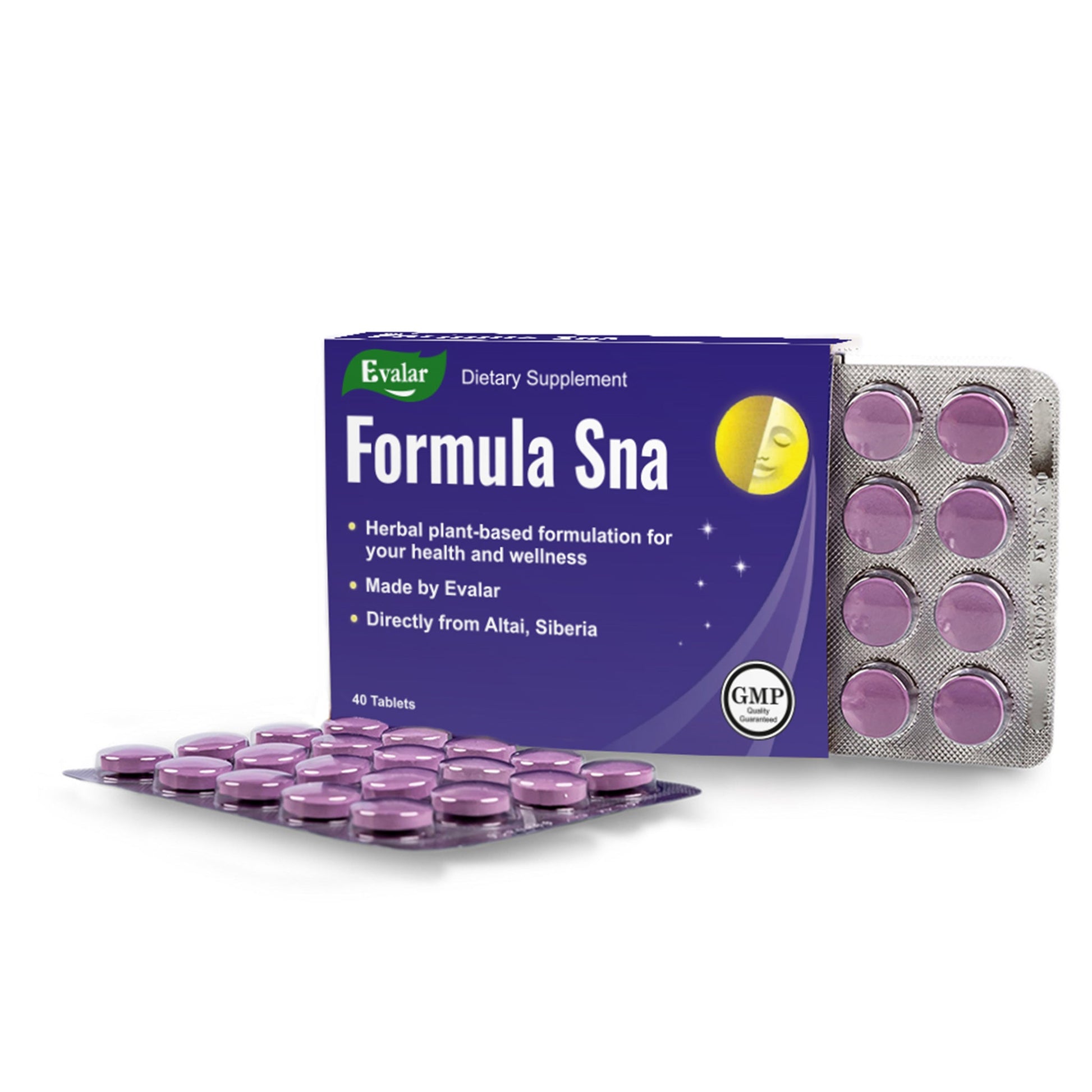 Siberian Herbs Vitamins by Evalar Formula 40 Tabs