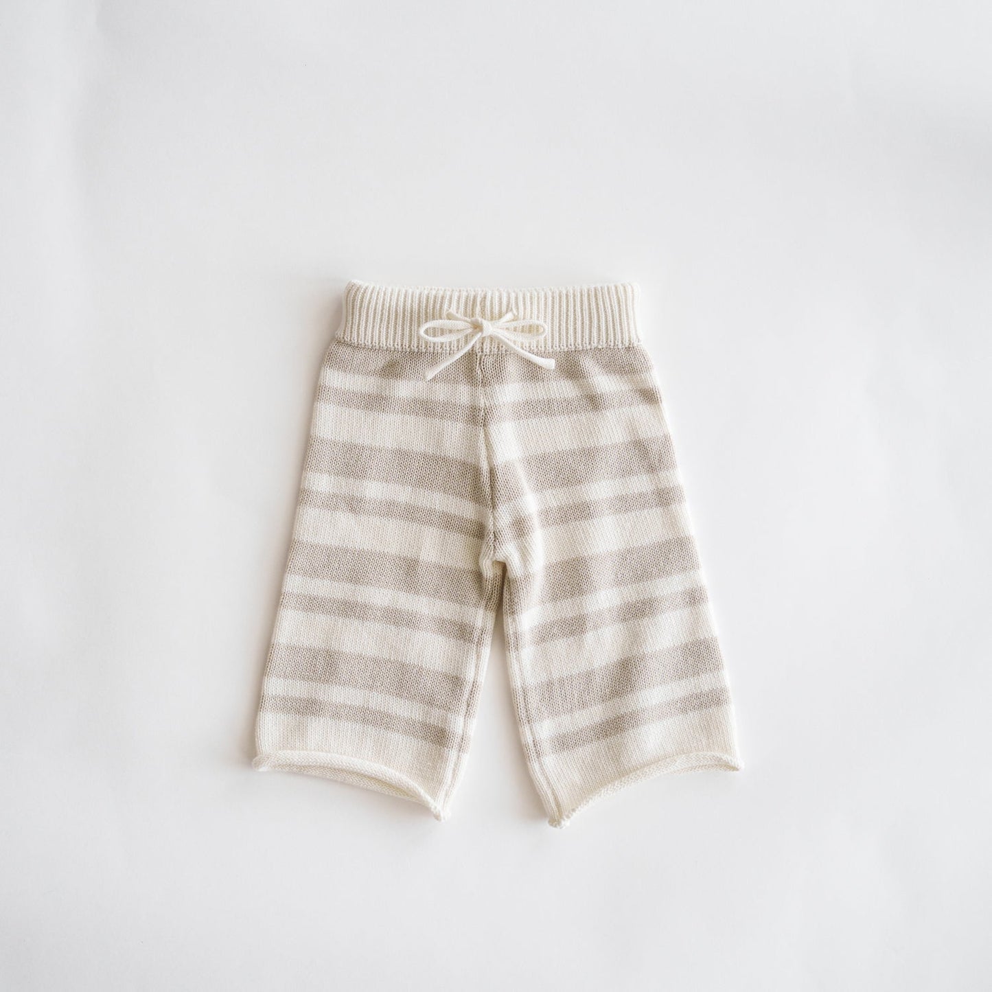 Organic Knit Wideleg Pant