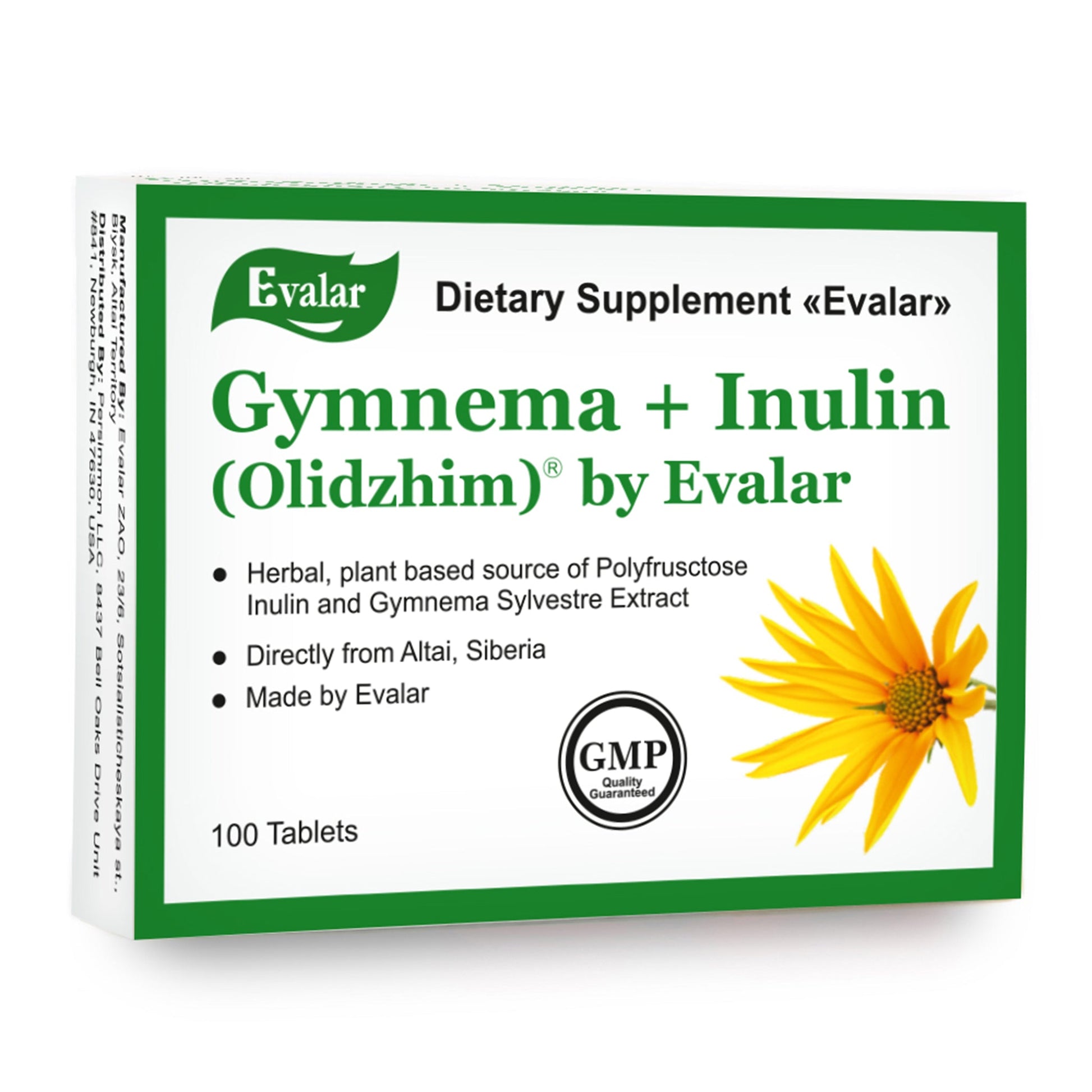 Gymnema Sylvestre with Herbs by Evalar 100 Tabs