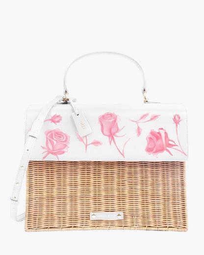 THE LARGE LUNCHER - PINK FLORAL