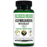 Ashwagandha with Altai Shilajit & Turmeric | Ayurvedic Herbal Complex 60 Capsules