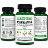 Organic Ashwagandha, Astragalus & Siberian Ginseng Complex – 60 Vegan Capsules
