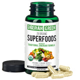 28 Organic Superfood Tablets – Essential Greens, Fruits & Veggies