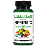 28 Organic Superfood Tablets – Essential Greens, Fruits & Veggies