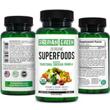28 Organic Superfood Tablets – Essential Greens, Fruits & Veggies