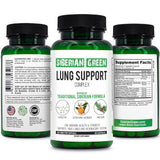 Herbal Lung Support – Quercetin, Pine Bark, Citrus Bioflavonoids | 60 Capsules by Siberian Green