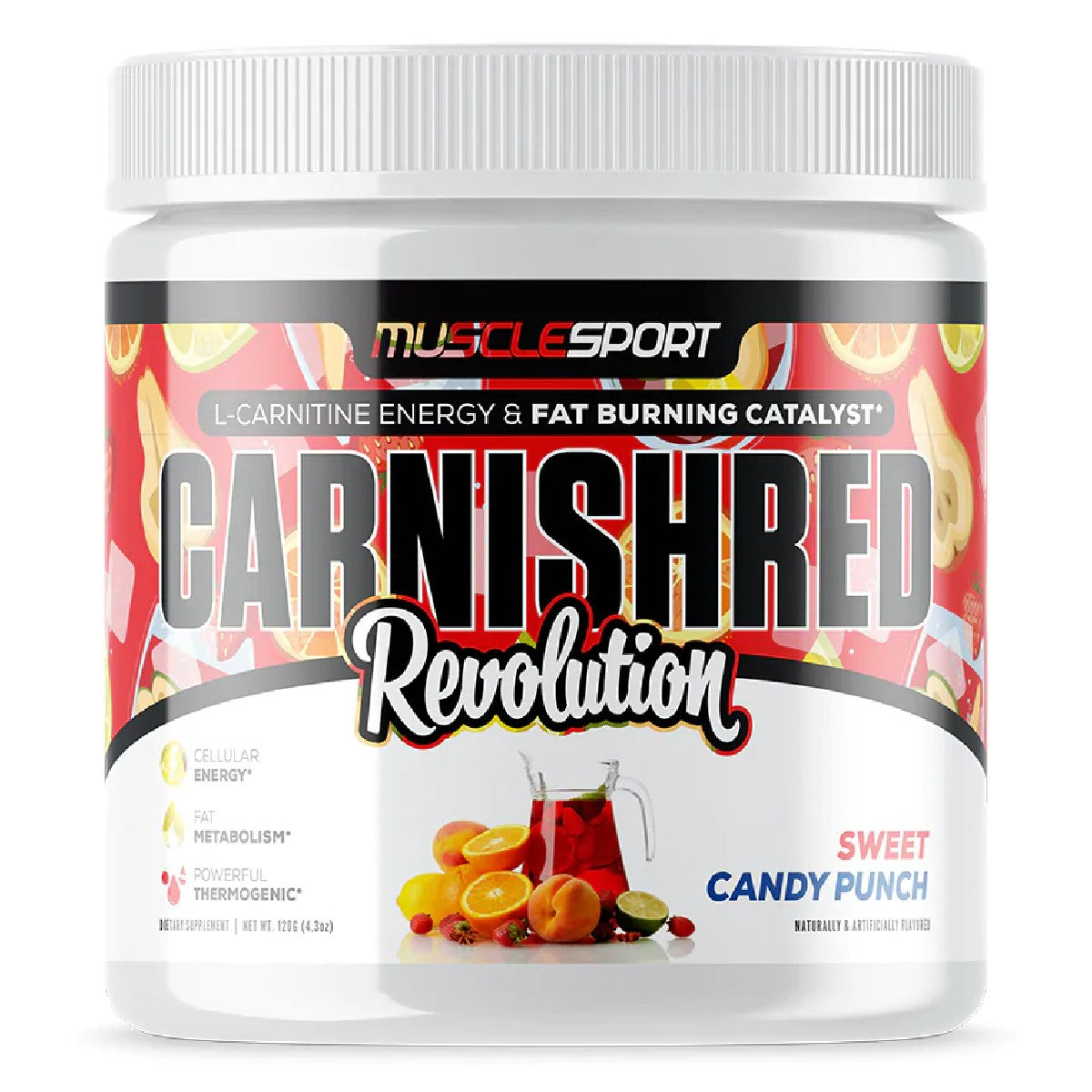 Musclesport CarniShred™ Non Stim Fat Burner - Workout Catalyst