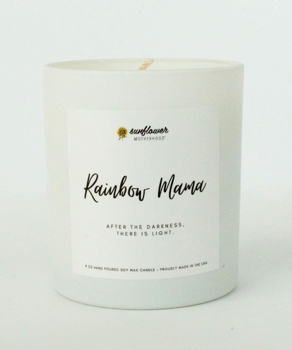 Rainbow Mama Pregnancy Loss Candle