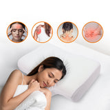 Cheer Collection Memory Foam Anti Snore Therapeutic Neck Pillow