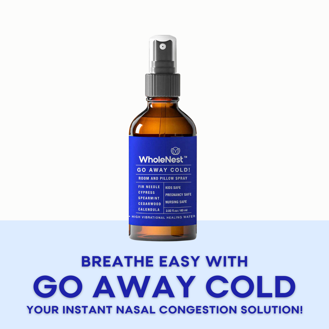 Go Away Cold | Nasal Congestion Relief, Room & Pillow Spray