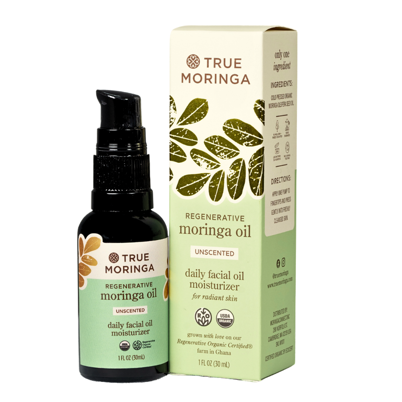 Organic Moringa Oil Daily Facial Moisturizer