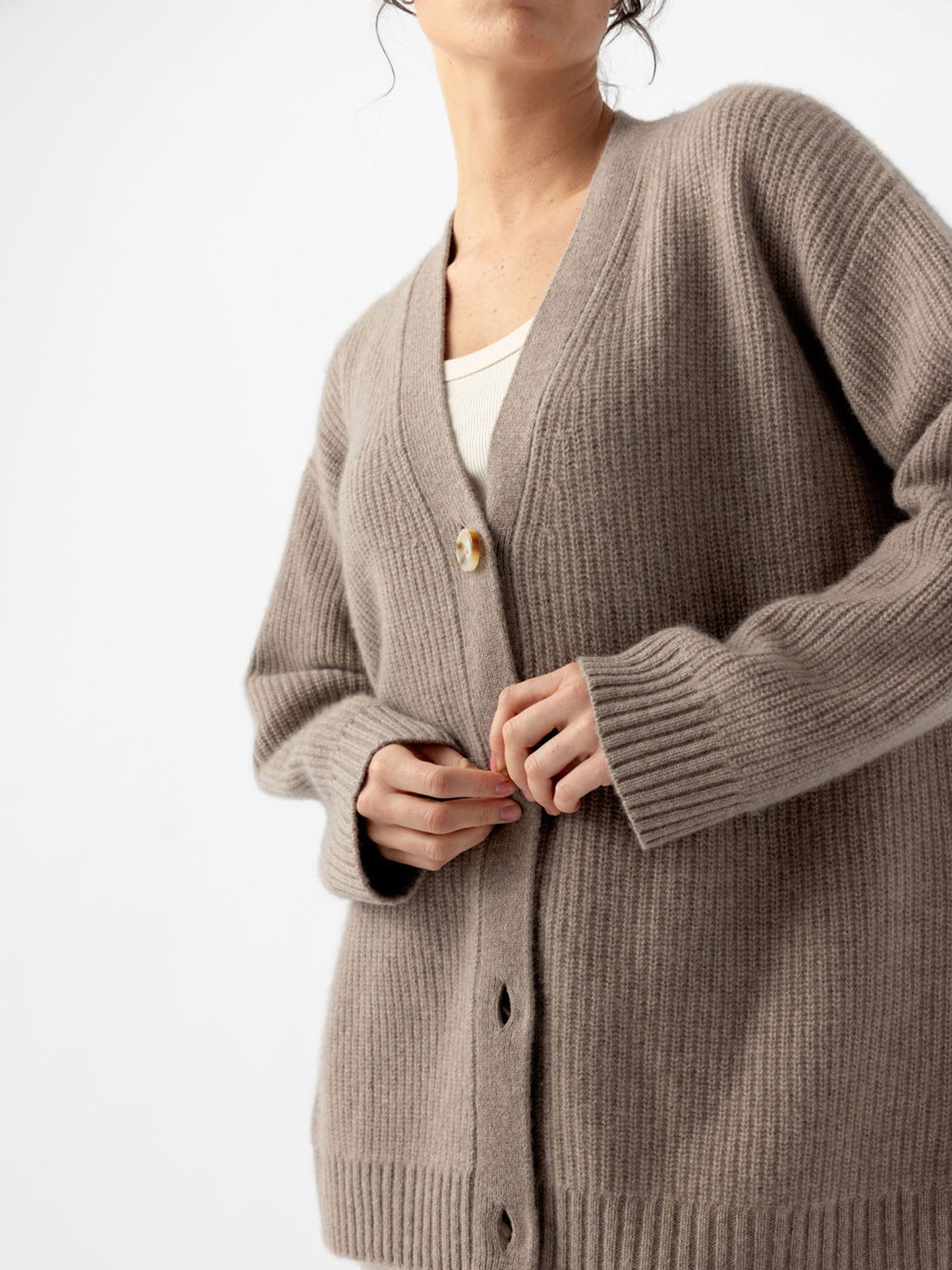 Oversized Sunday Cashmere Cardigan