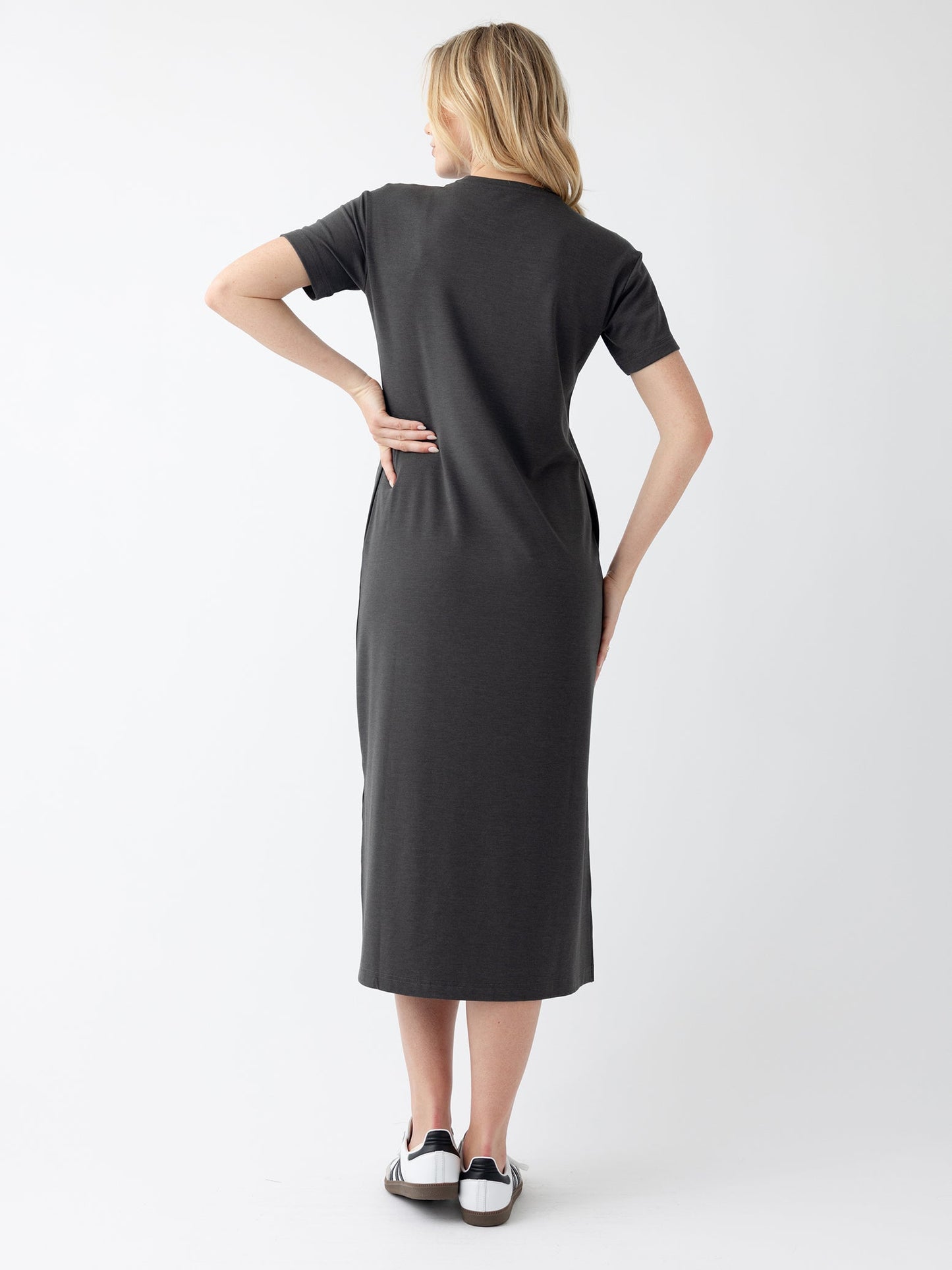 Women's Brushed Bamboo Midi Dress