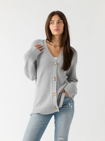 Oversized Classic Cardigan