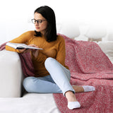 Cheer Collection Ultra Soft Knit Throw Blanket | 100% Acrylic Accent Throw - 50 x 60 inches