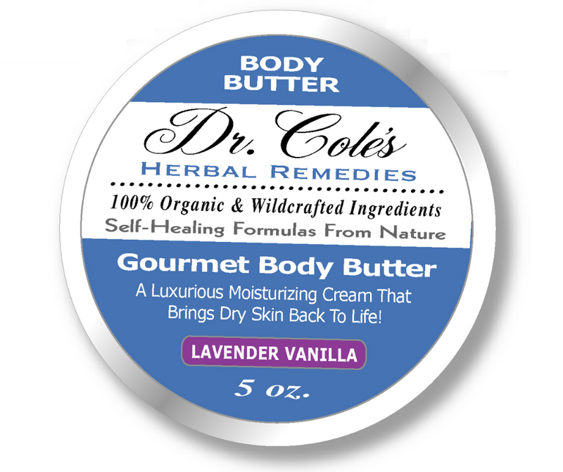38 - Dr. Cole's Gourmet Body Butter - LAVENDER VANILLA