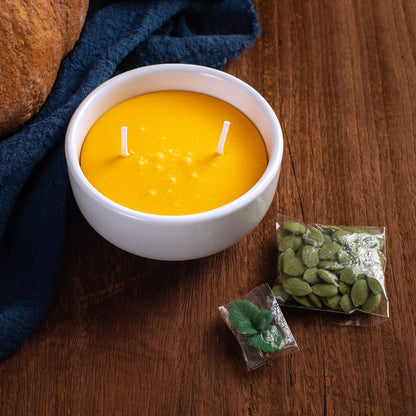 Pumpkin Soup Bowl Scented Candle