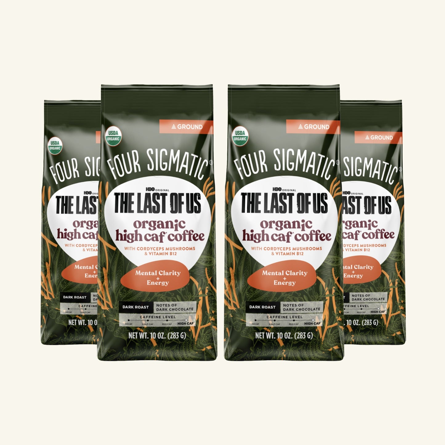 HBO Original The Last Of Us - Organic High Caf Ground Coffee
