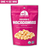 Organic Dry Roasted Macadamias