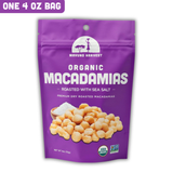 Organic Dry Roasted Macadamias with Sea Salt