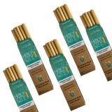Cocktail Reusable Reed Straws | 5 Pack Bundle by Holy City Straw Company