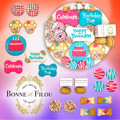 Happy Birthday Dog Treats Gift Box