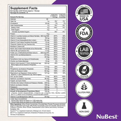 Tall Kids & Pro Duo by NuBest Nutrition®