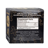 Golden Mountains Shilajit Resin 100g: Pure Altai Mountains Shilajit by Siberian Green