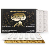 Shilajit 120 Dry Drops: Altai Golden Mountains Shilajit by Siberian Green