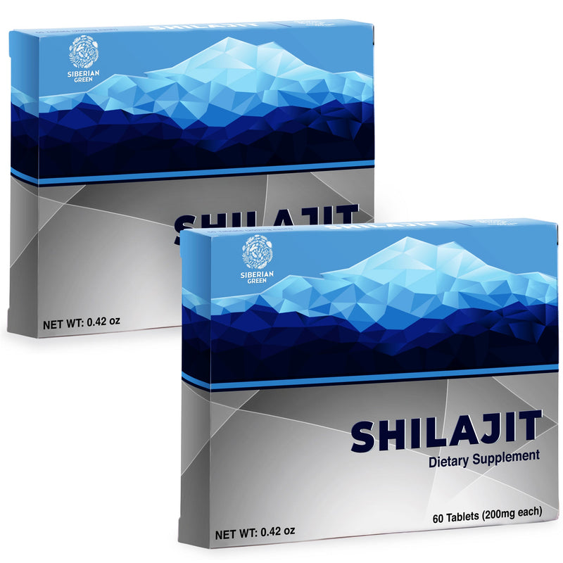 Blue Mountain Mumiyo Shilajit Tablets – 120 Count (2 x 60 Pack)