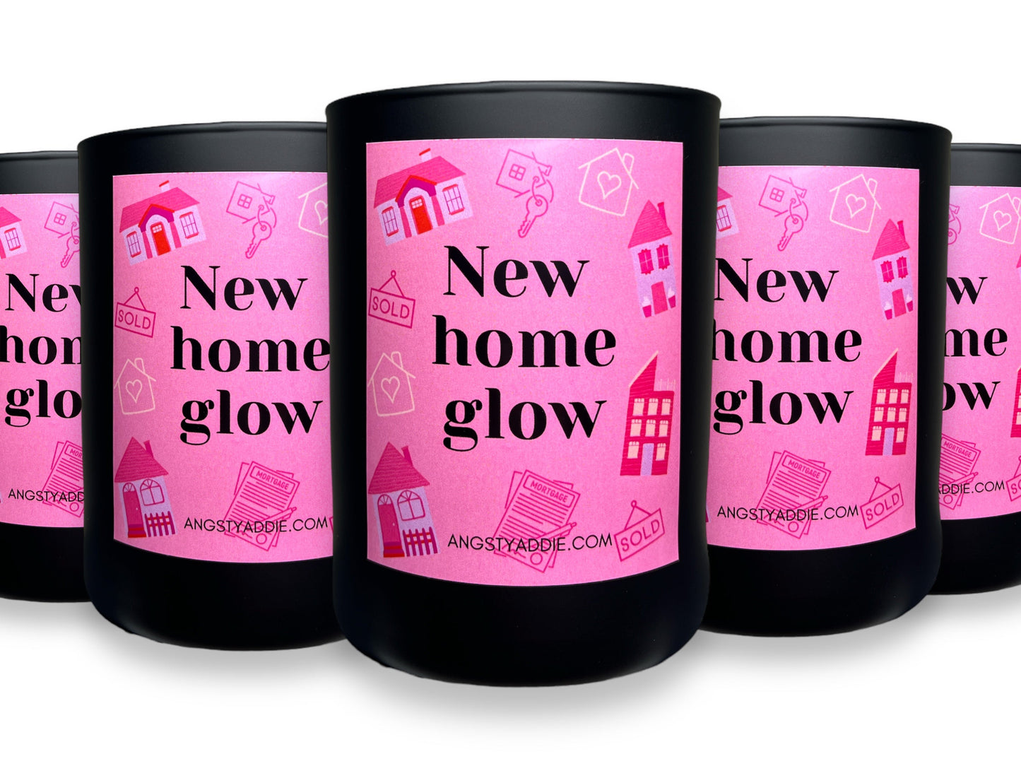New Home Glow candle by Angsty Addie