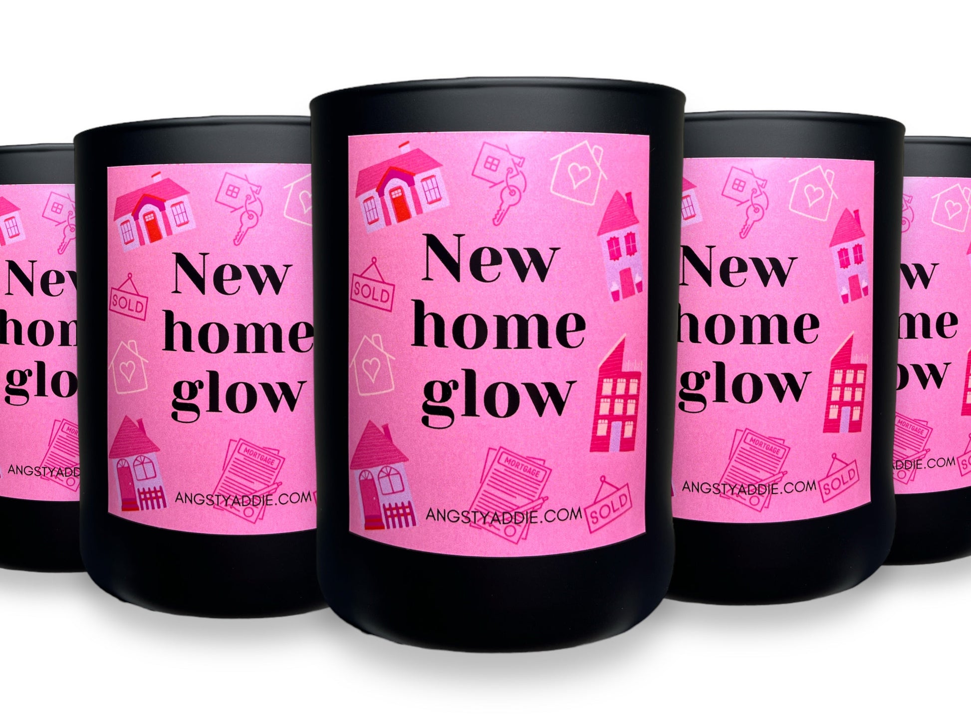 New Home Glow candle by Angsty Addie