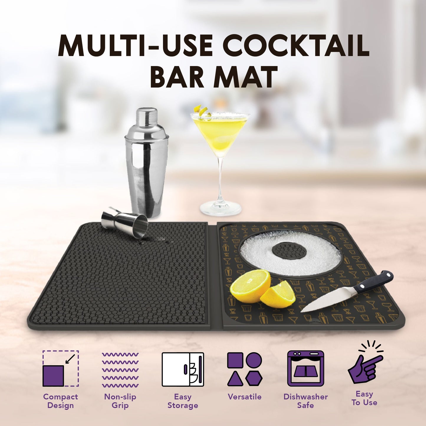 Multi-Use Cocktail Barmat