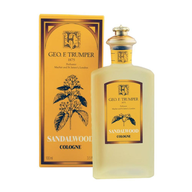 Geo. F. Trumper Sandalwood Cologne In A Glass Bottle 100ml