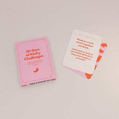 30 Days of Kinky Challenges Mini Cards Deck