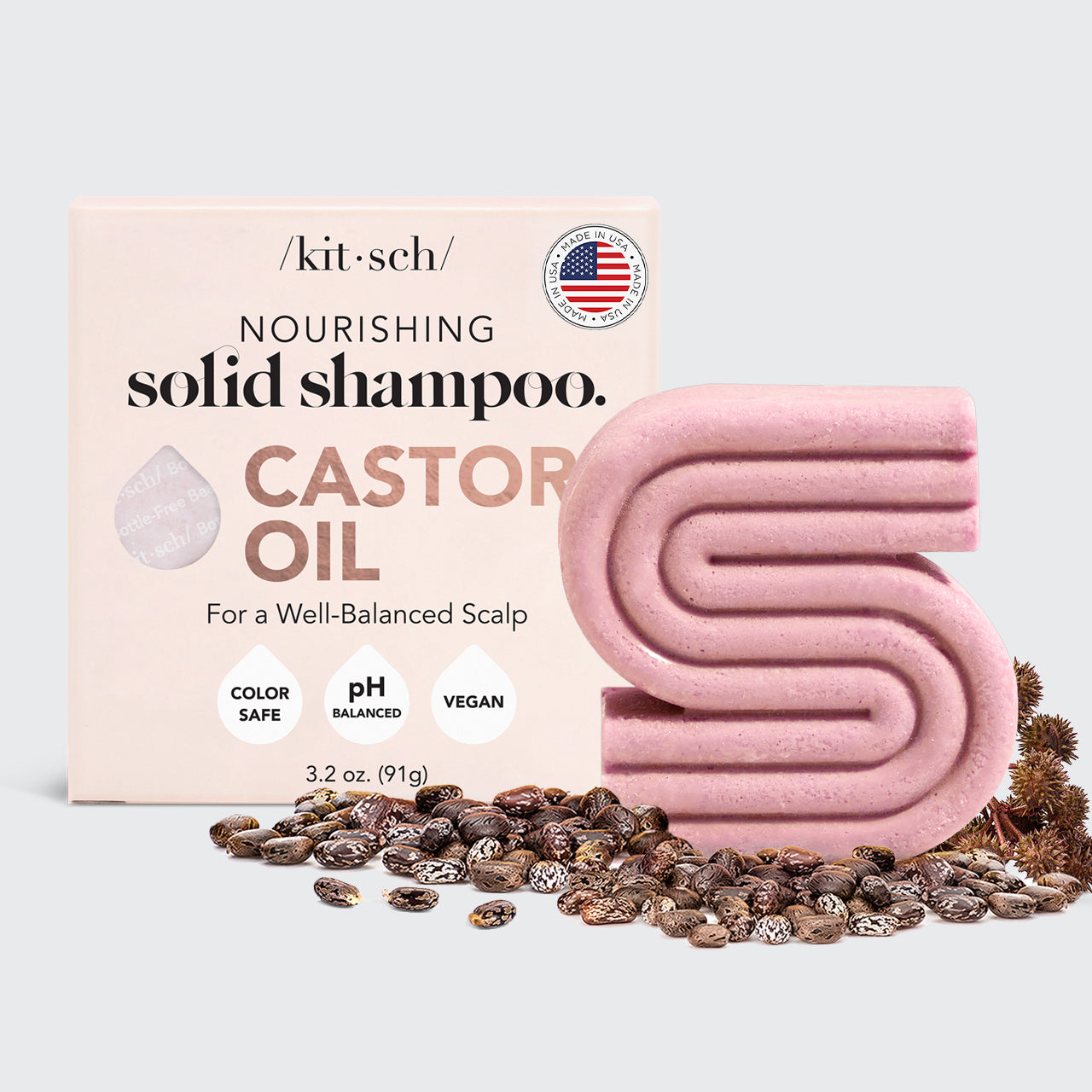 Castor Oil Nourishing Shampoo Bar