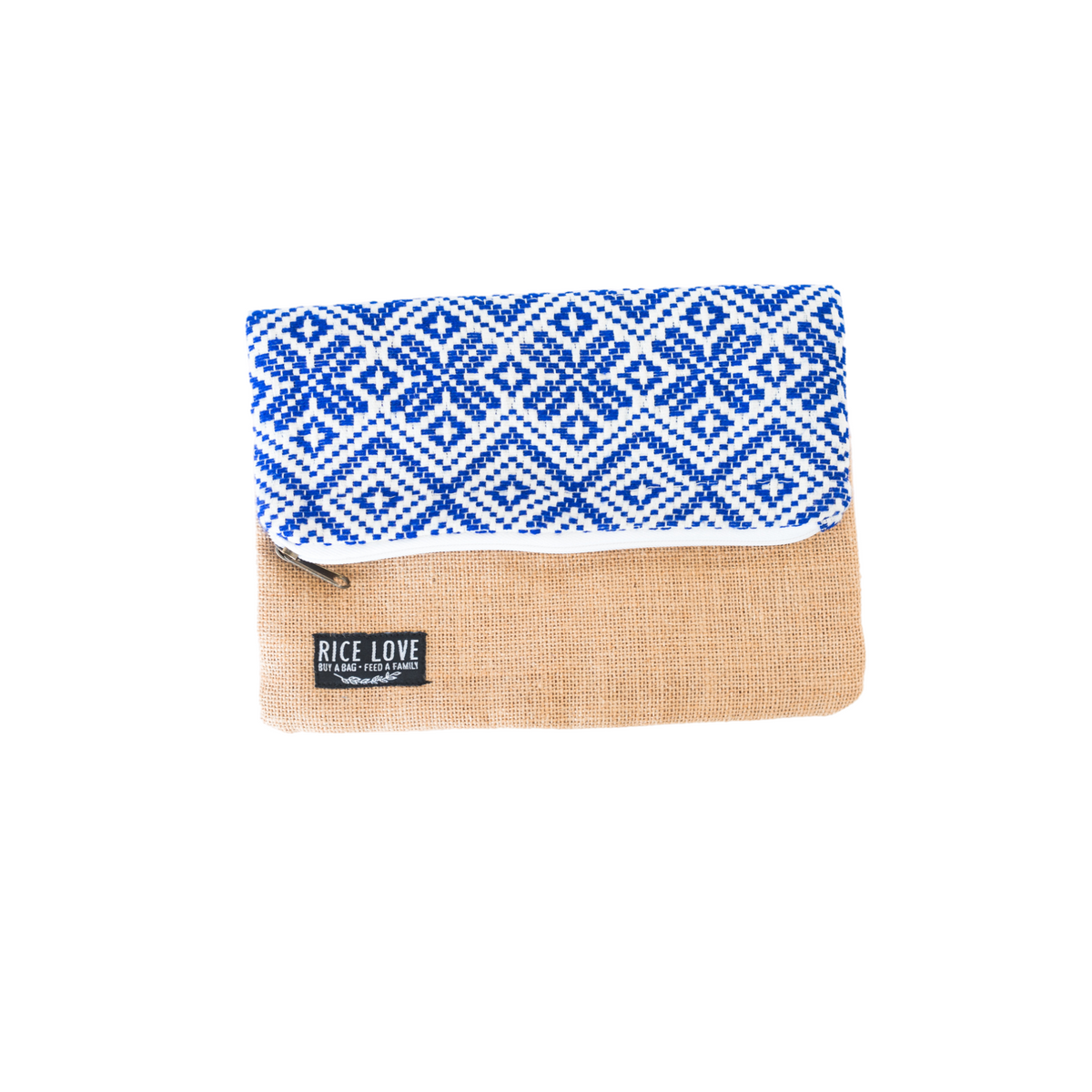 Foldover Clutch - Neela Heera by Rice Love