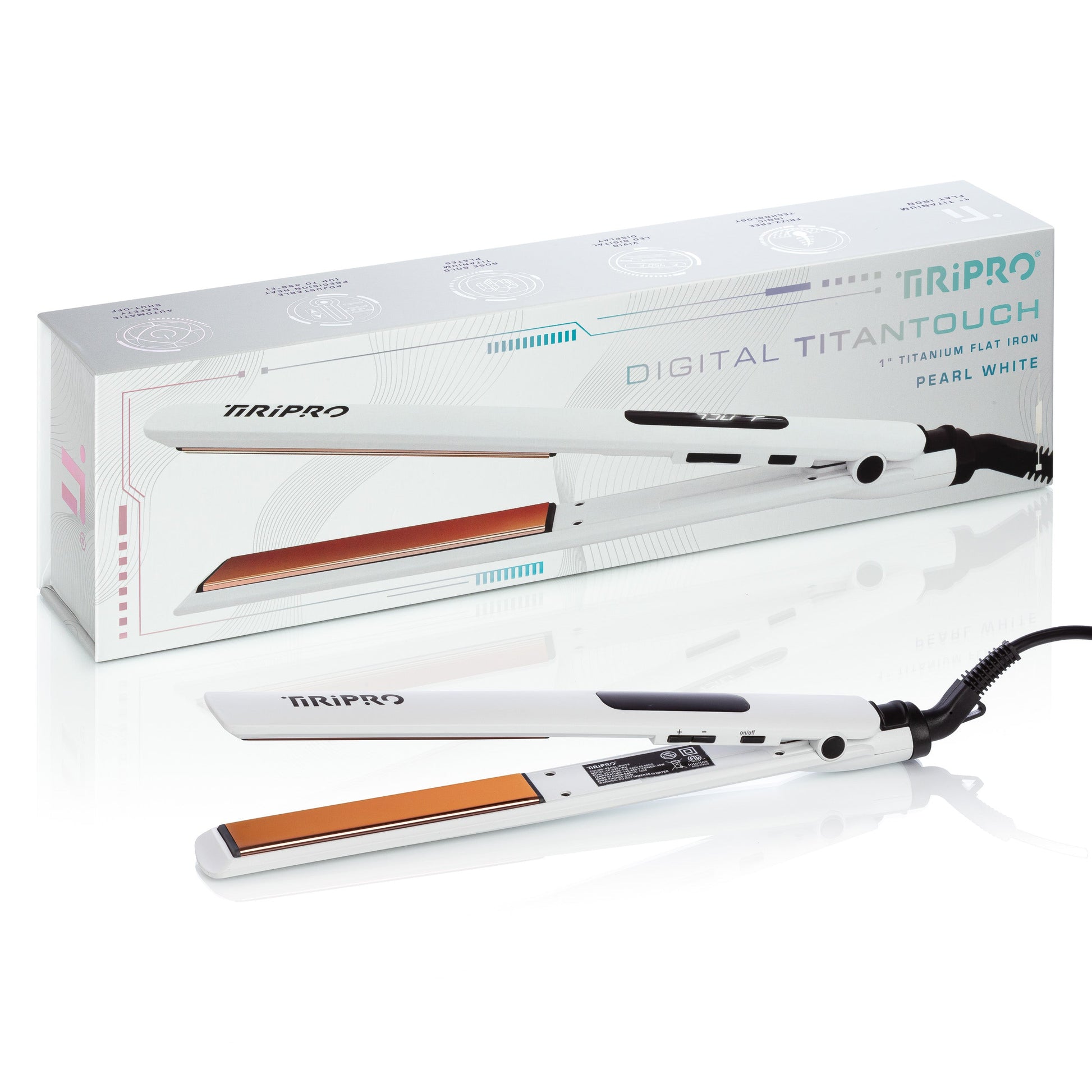 Digital “TitanTouch" 1" inch  Flat Iron