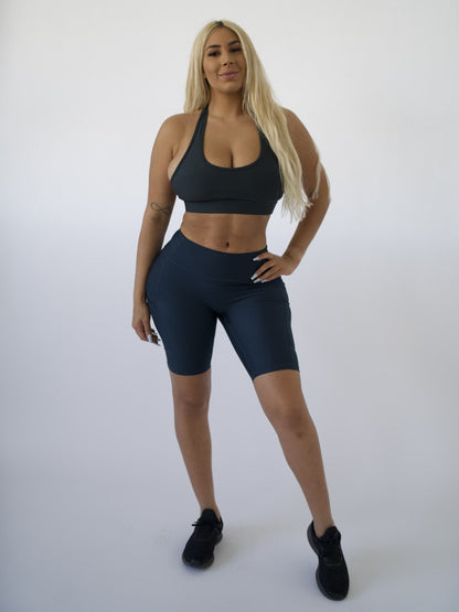 Sports Bra | MIDNIGHT by Obsession Shapewear